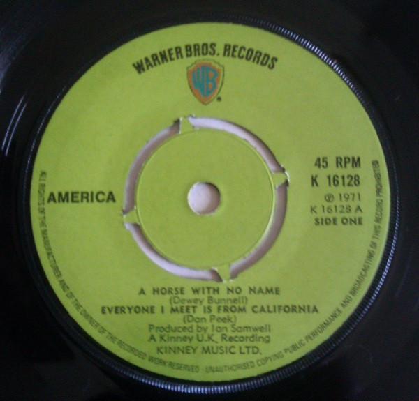 America  - A Horse With No Name