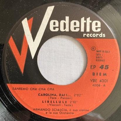 Armando Sciascia Violino E Orchestra - San Remo Cha Cha Cha