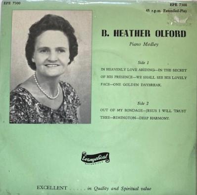 B. Heather Olford - Piano Medley