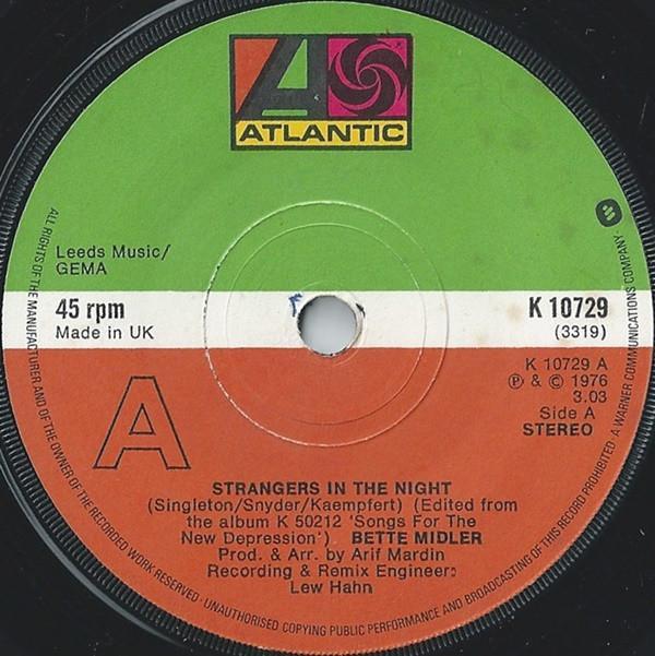 Bette Midler - Strangers In The Night