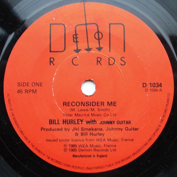 Bill Hurley, Johnny Guitar  - Reconsider Me / Party Party