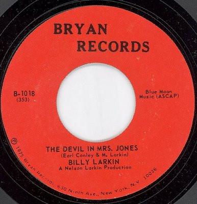 Billy Larkin  - The Devil In Mrs. Jones