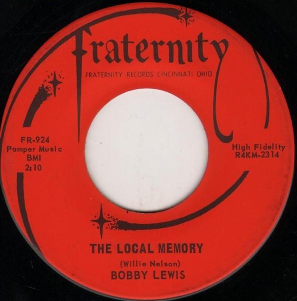 Bobby Lewis  - The Local Memory / Crying In Public