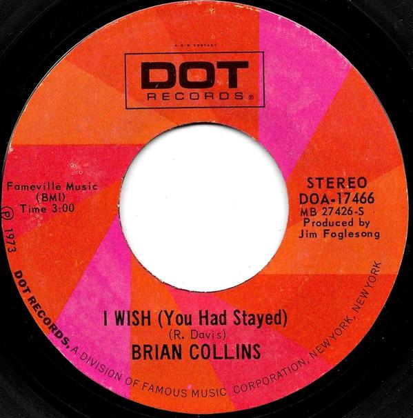 Brian Collins  - I Wish (You Had Stayed)