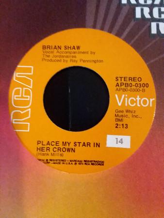 Brian Shaw (2) - Place My Star In Her Crown / Ohio-Why Did I Go