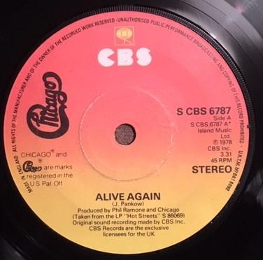Chicago  - Alive Again