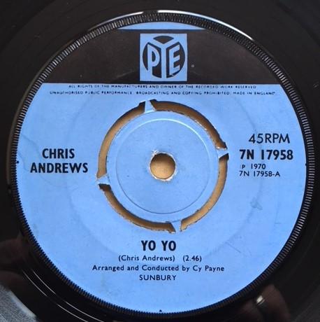 Chris Andrews  - Yo Yo