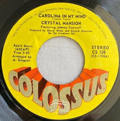 Crystal Mansion - Carolina In My  Mind
