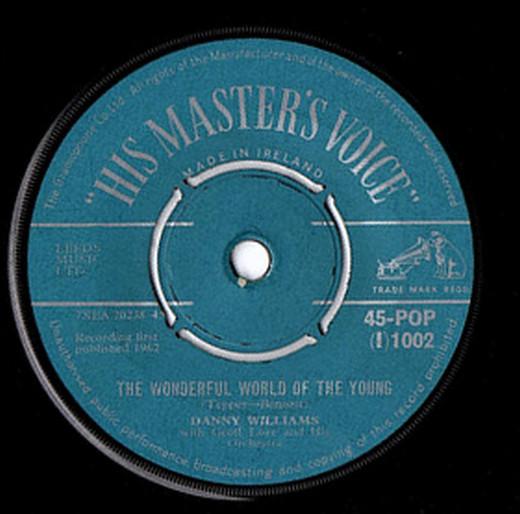 Danny Williams, Geoff Love & His Orchestra - The Wonderful World Of The Young