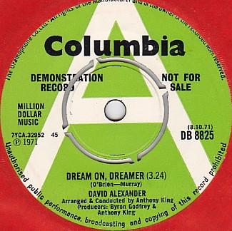 David Alexander  - Dream On, Dreamer