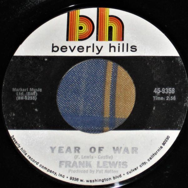 Frank Lewis  - Year Of War