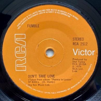 Fumble  - Don't Take Love