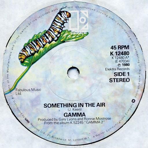 Gamma  - Something In The Air