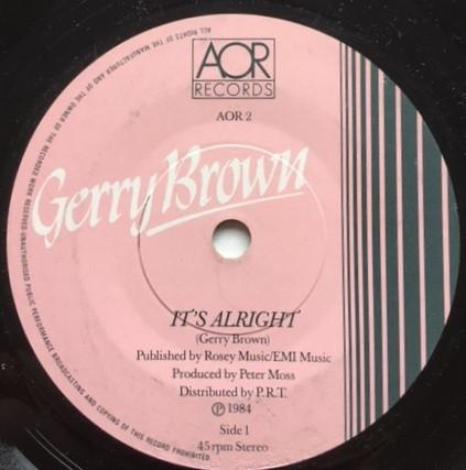 Gerry Brown  - It's Alright