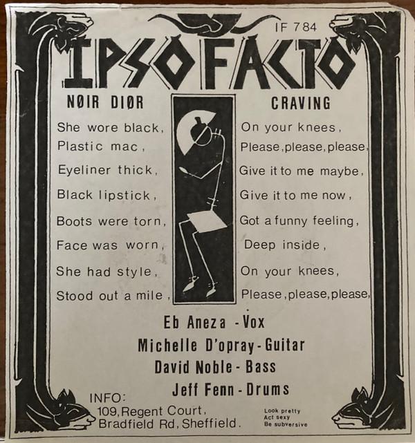 Ipso Facto  - Noir Dior / Craving