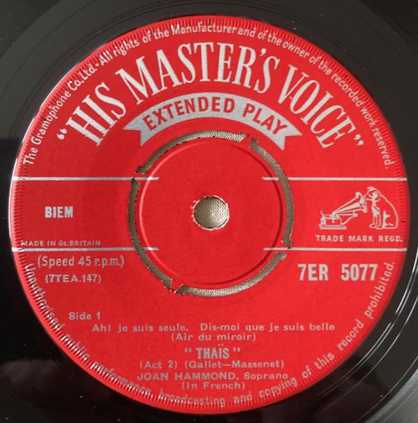 Joan Hammond - Massenet: 