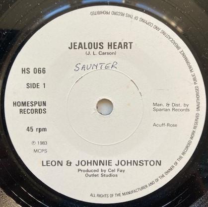Leon , Johnnie Johnson - Jealous Heart