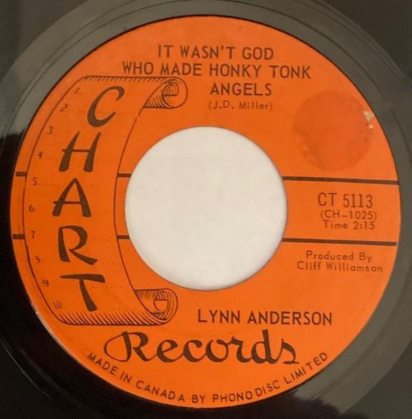 Lynn Anderson - It Wasn't God Who Made Honky Tonk Angels / Be Quiet Mind