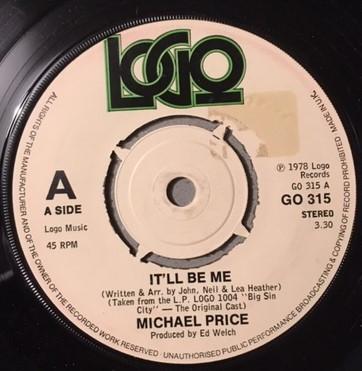 Michael Price  - It'll Be Me