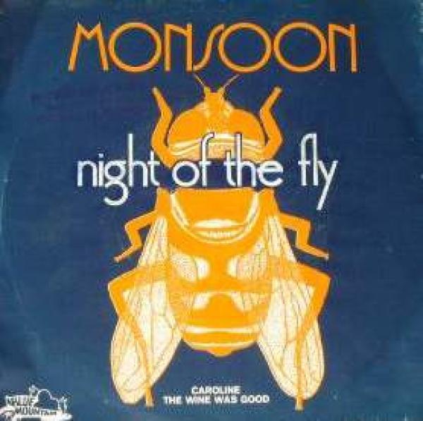 Monsoon  - Night Of The Fly / Caroline, The Wine Was Good