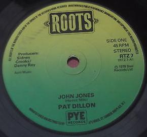 Pat Dillon  - John Jones