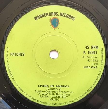 Patches  - Living In America