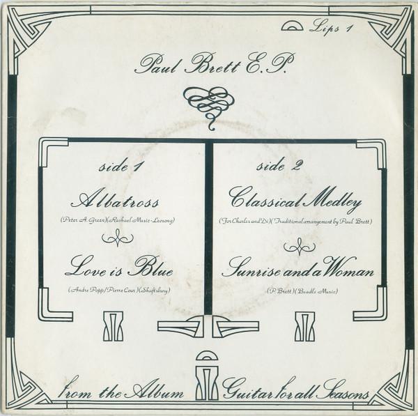 Paul Brett - Guitar For All Seasons E.P.