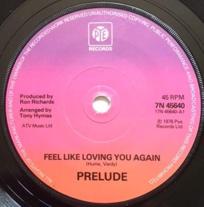 Prelude (3) - Feel Like Loving You Again