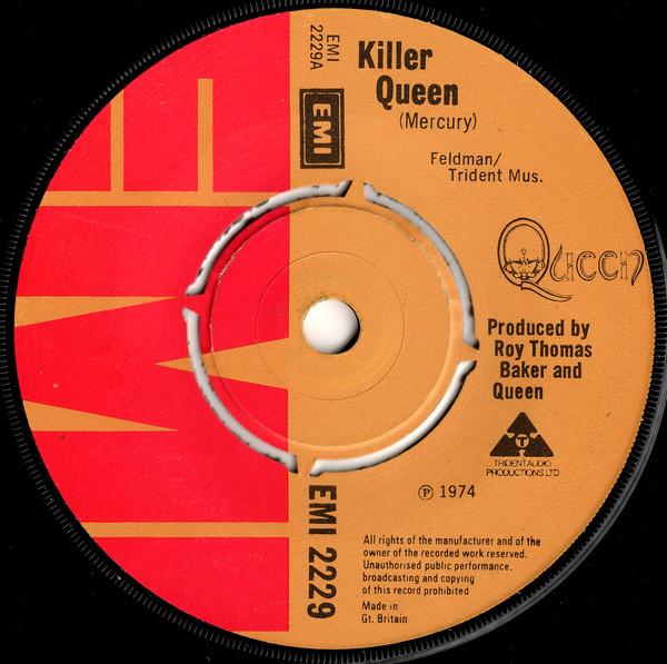 Queen - Killer Queen / Flick Of The Wrist