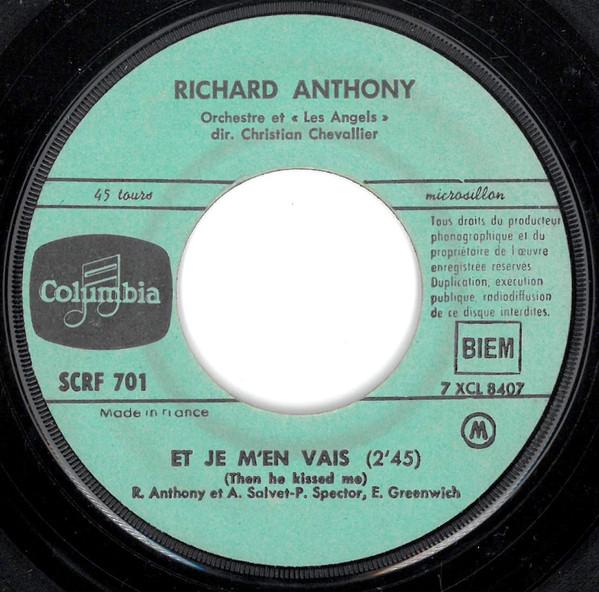 Richard Anthony  - Et Je M'En Vais