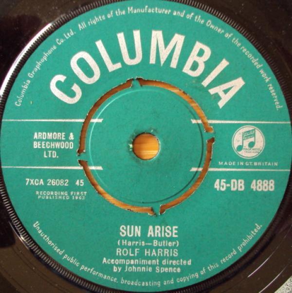 Rolf Harris - Sun Arise