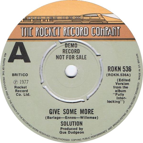 Solution  - Give Some More