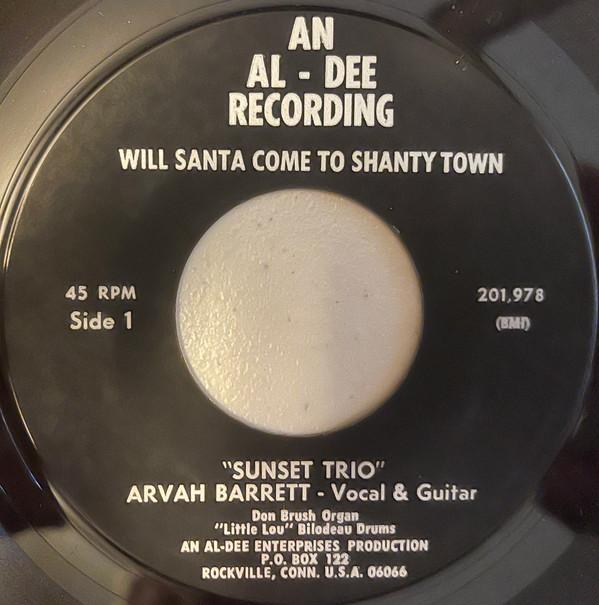 Sunset Trio  - Will Santa Come To Shanty Town / C-H-R-I-S-T-M-A-S Song