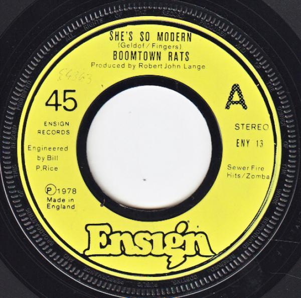 The Boomtown Rats - She's So Modern