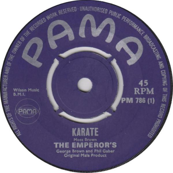 The Emperors  - Karate / I've Got To Have Her