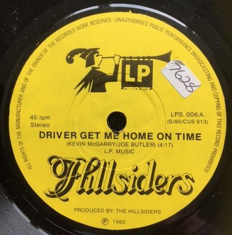 The Hillsiders  - Driver Get Me Home On Time