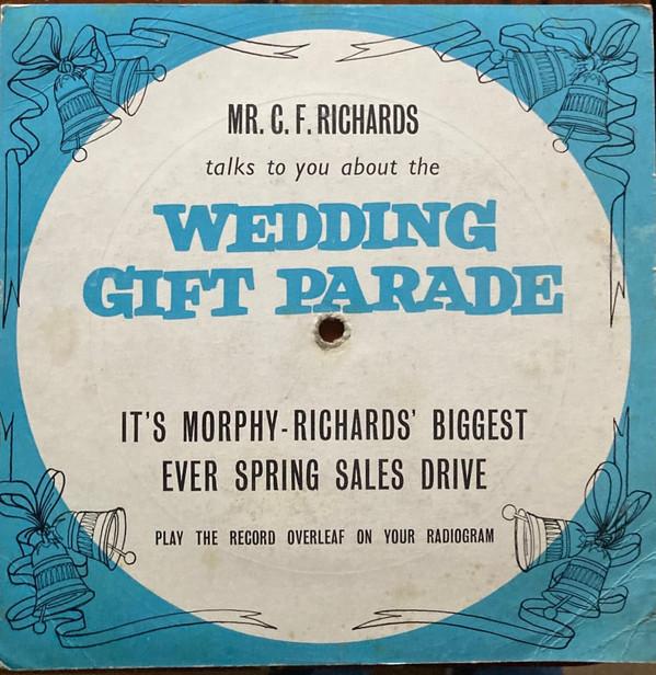  - The Morphy-Richards Wedding Gift Parade