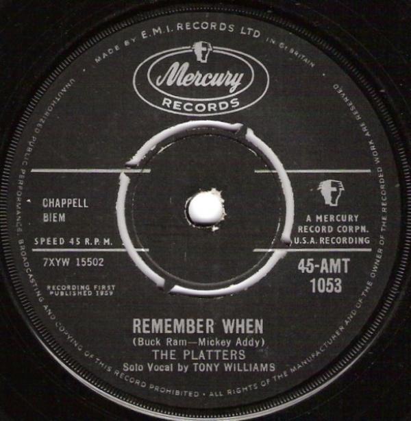 The Platters - Remember When