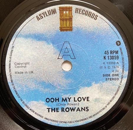 The Rowans  - Ooh My Love
