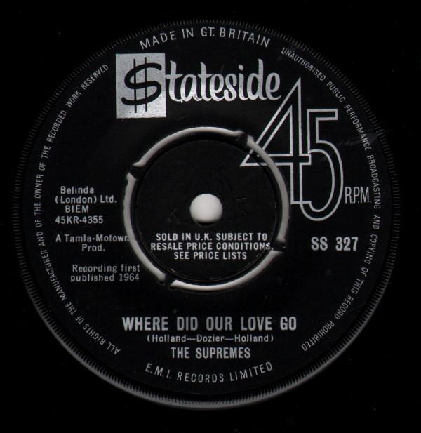 The Supremes - Where Did Our Love Go